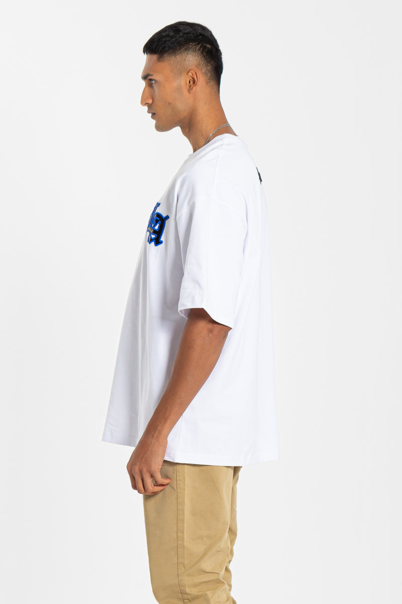 CONTRAST PRINTED LA T-SHIRT