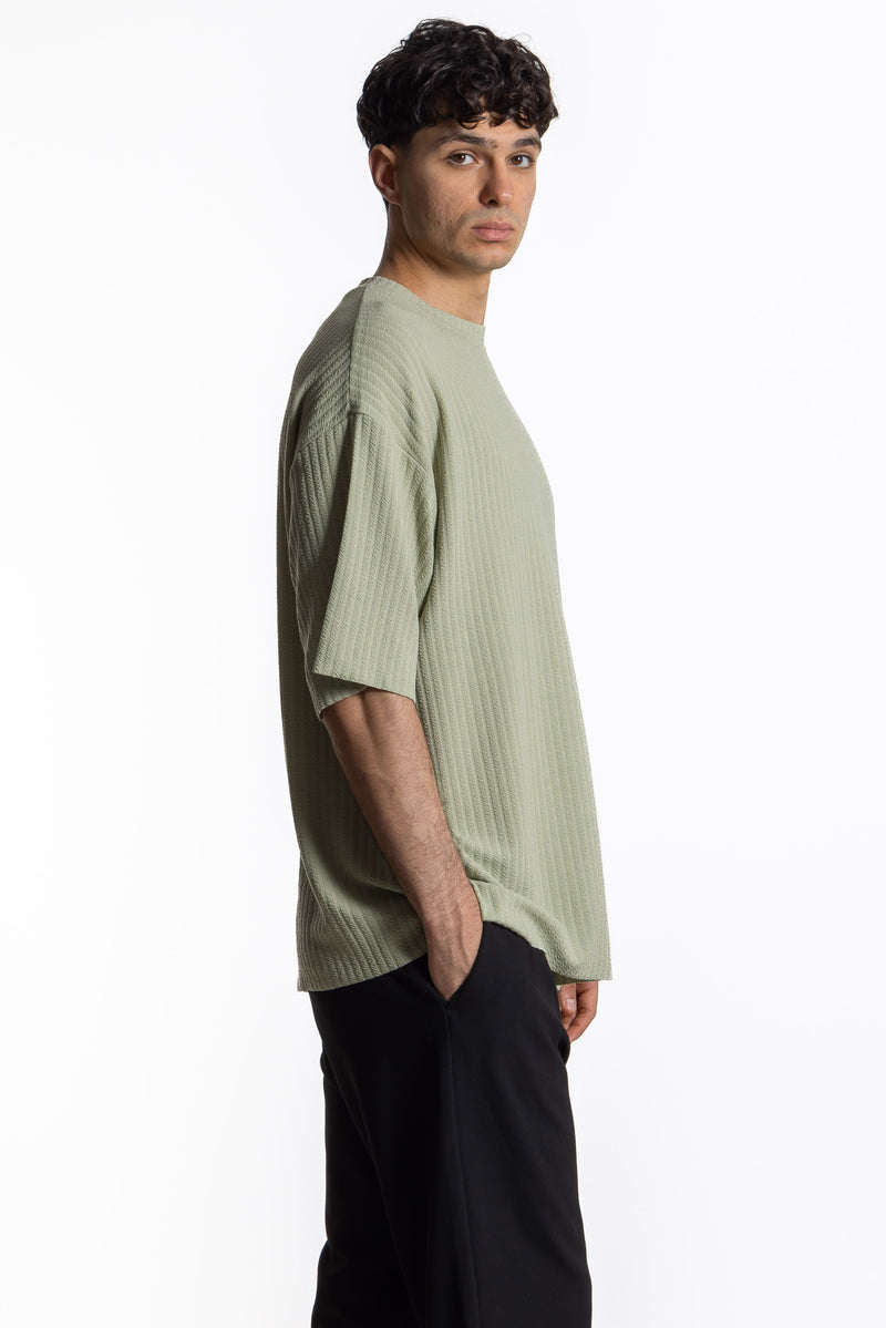 TEXTURED T-SHIRT