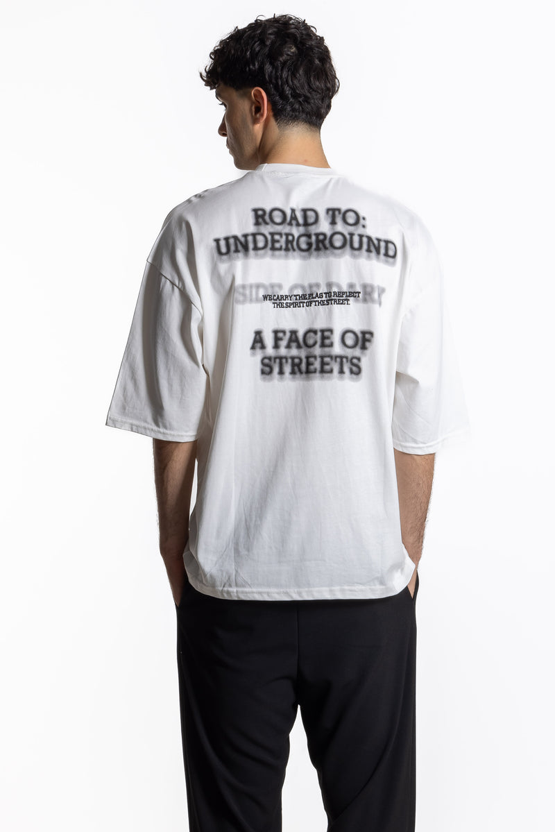 SLOGAN PRINTED T-SHIRT