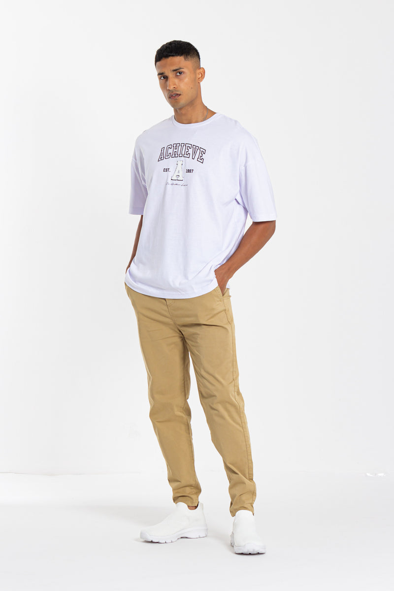 T-SHIRT WITH CONTRAST PATCH