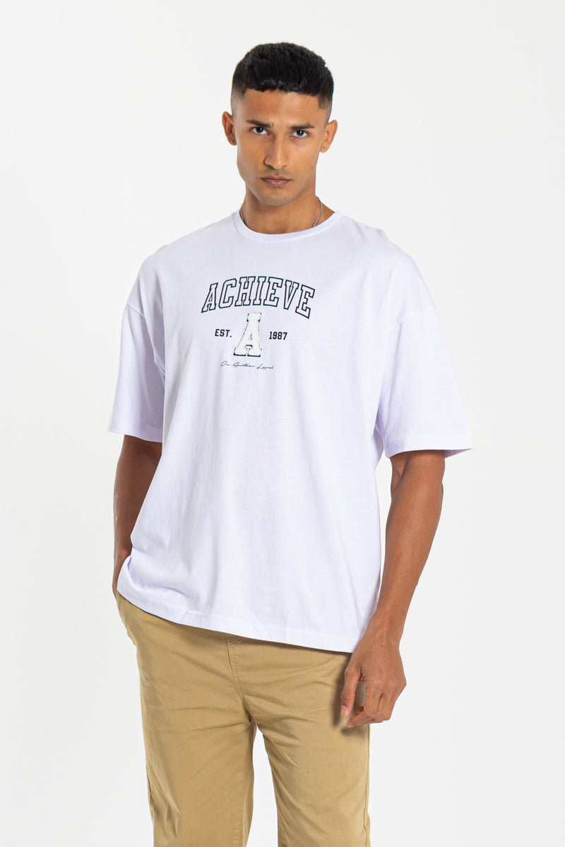 T-SHIRT WITH CONTRAST PATCH