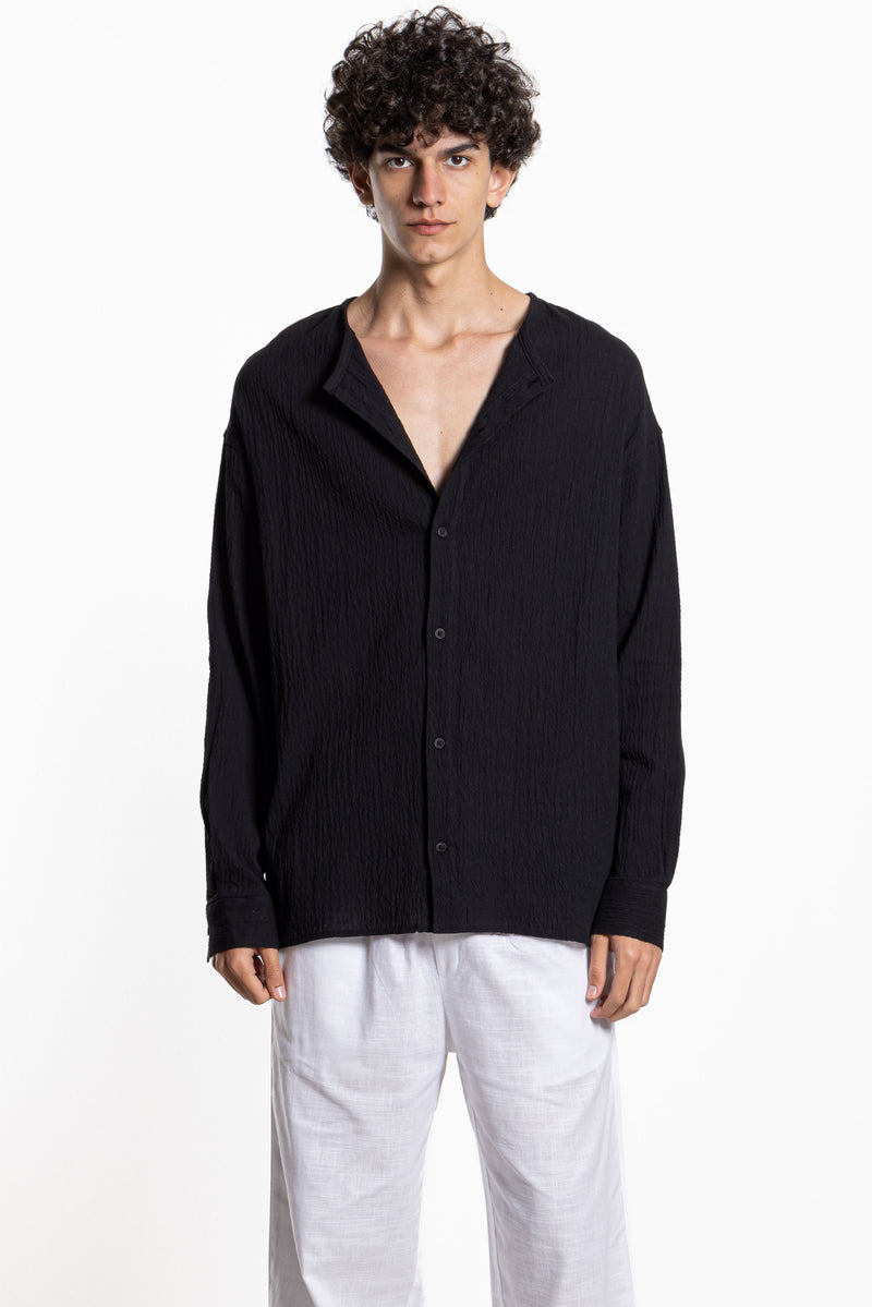 LIGHTWEIGHT LINEN BLEND SHIRT