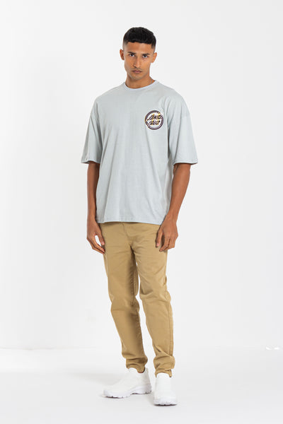 CONTRAST PRINTED T-SHIRT