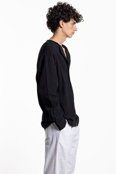 LIGHTWEIGHT LINEN BLEND SHIRT