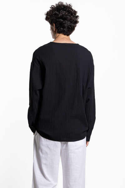 LIGHTWEIGHT LINEN BLEND SHIRT