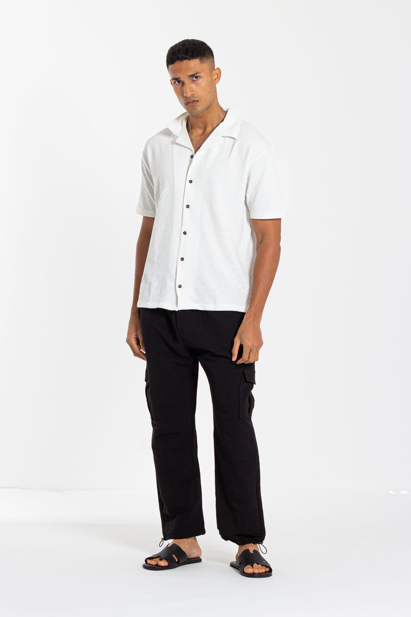 STRIPED JACQUARD SHIRT
