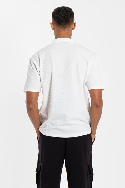 STRIPED JACQUARD SHIRT