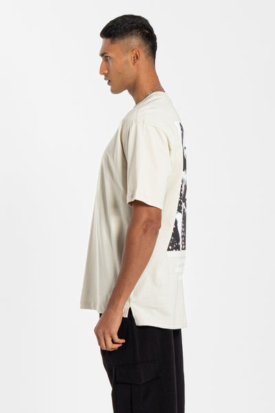 CONTRAST PRINTED 2PAC T-SHIRT