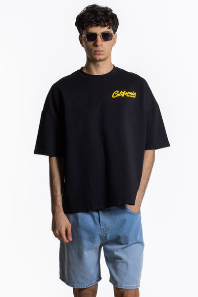 CONTRAST PRINT SOFT T-SHIRT