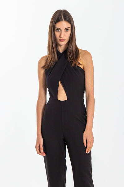 CROSSOVER DETAILED JUMPSUIT
