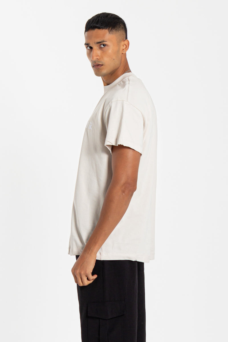 T-SHIRT WITH CONTRAST SLOGANS