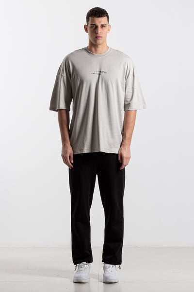 DETAILED T-SHIRT WITH PRINT