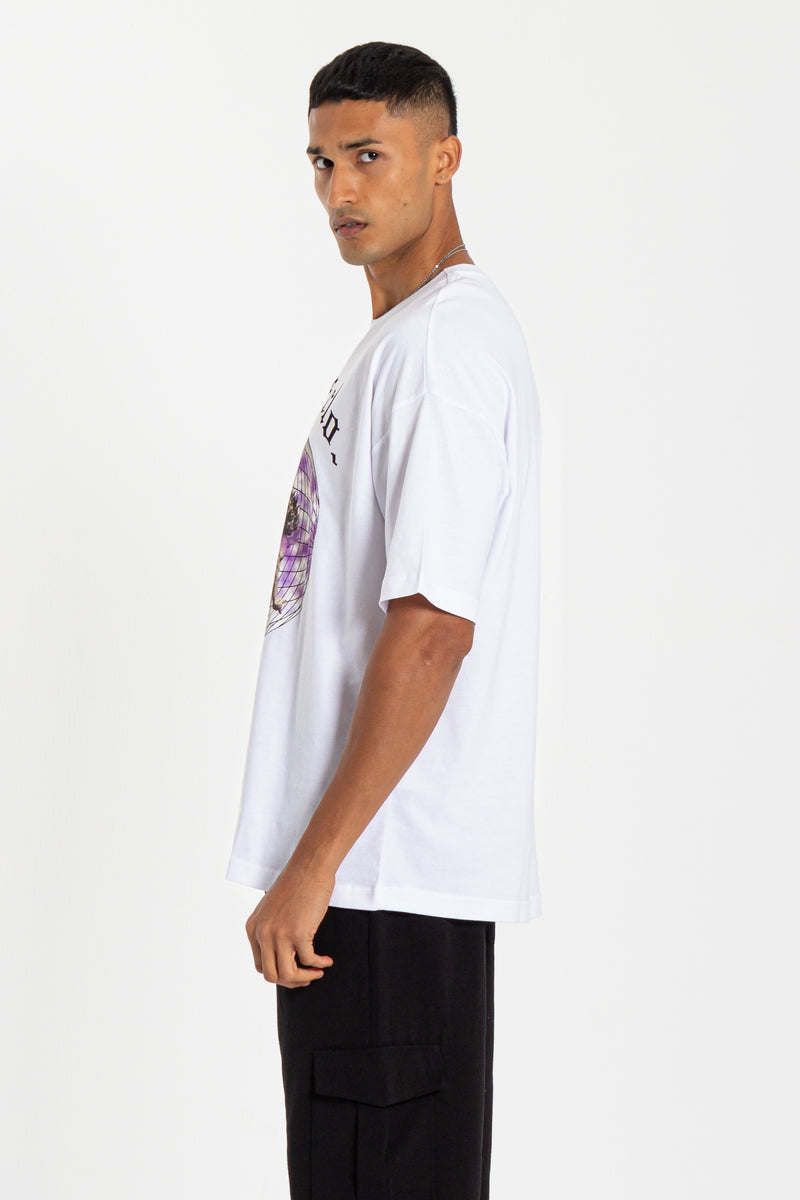 CONTRAST PRINTED T-SHIRT