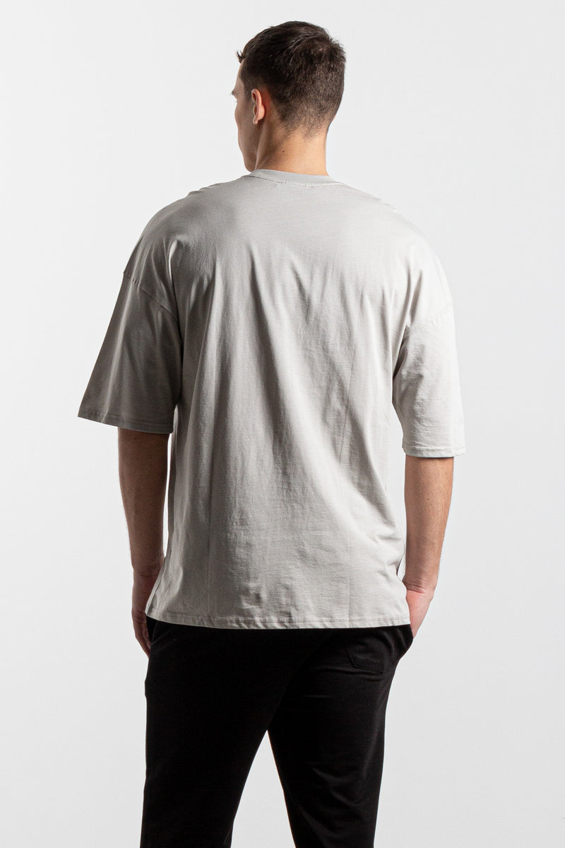 DETAILED T-SHIRT WITH PRINT