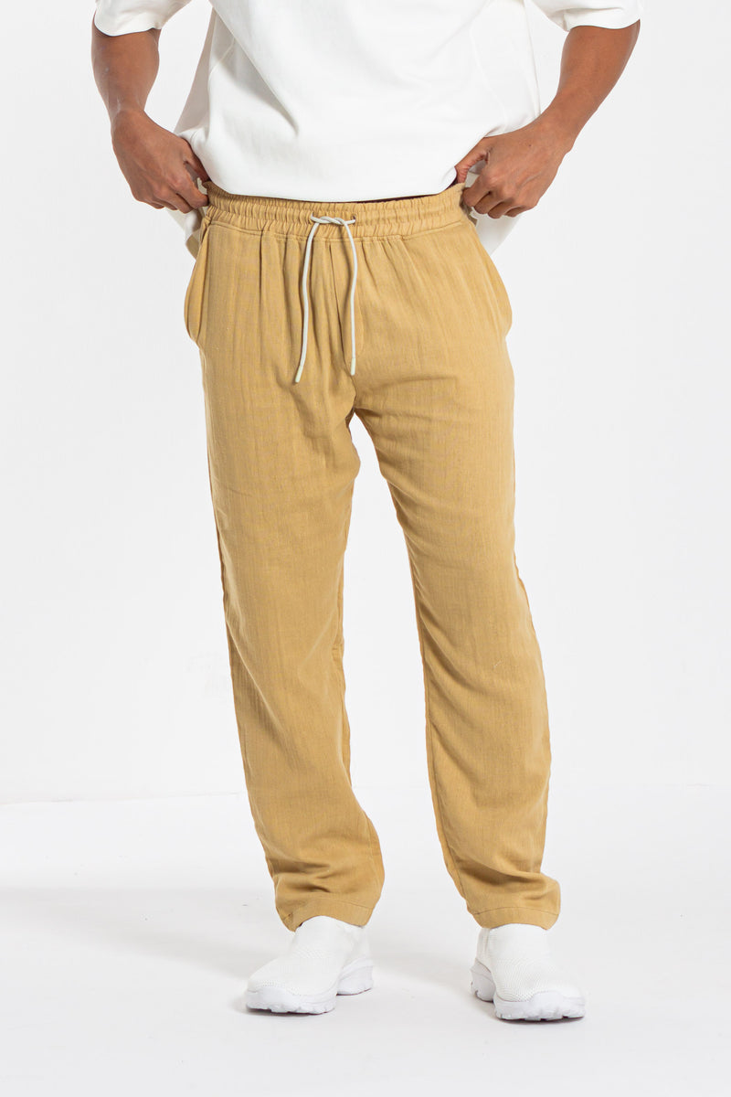 LINEN JOGGER PANT