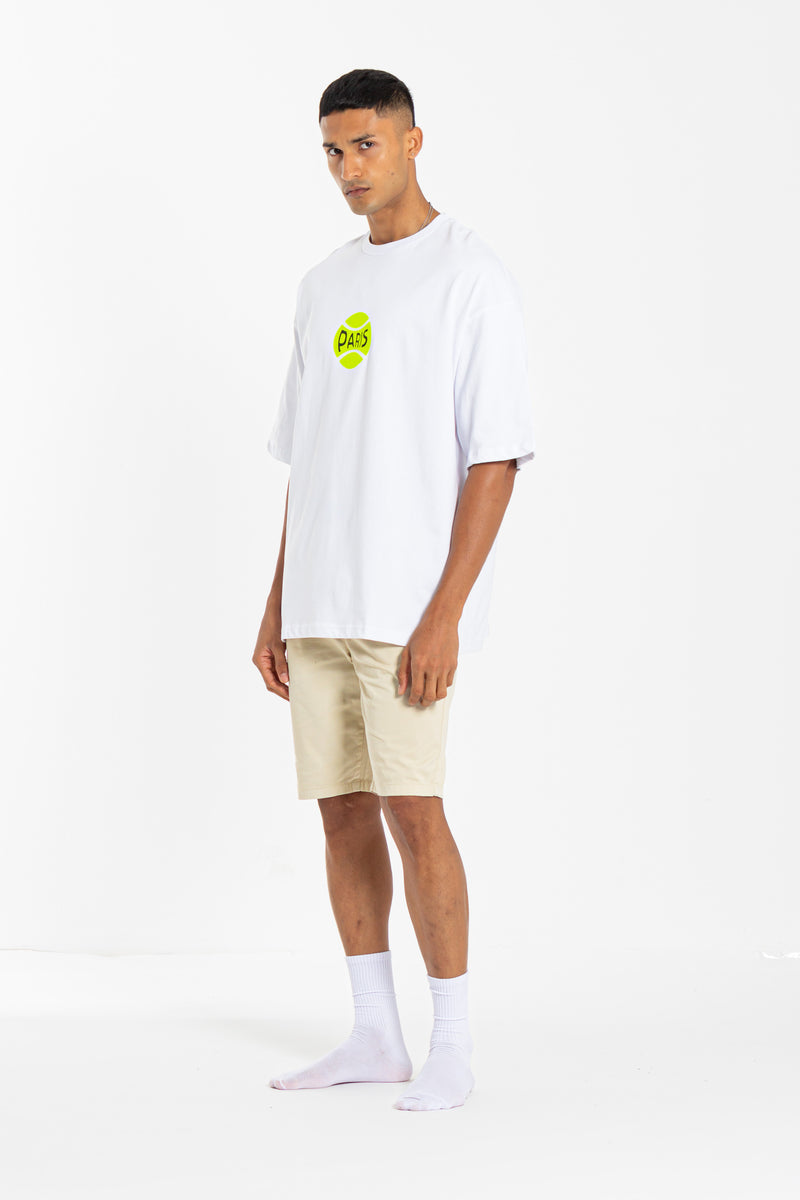 DETAILED CONTRAST PATCHWORK T-SHIRT