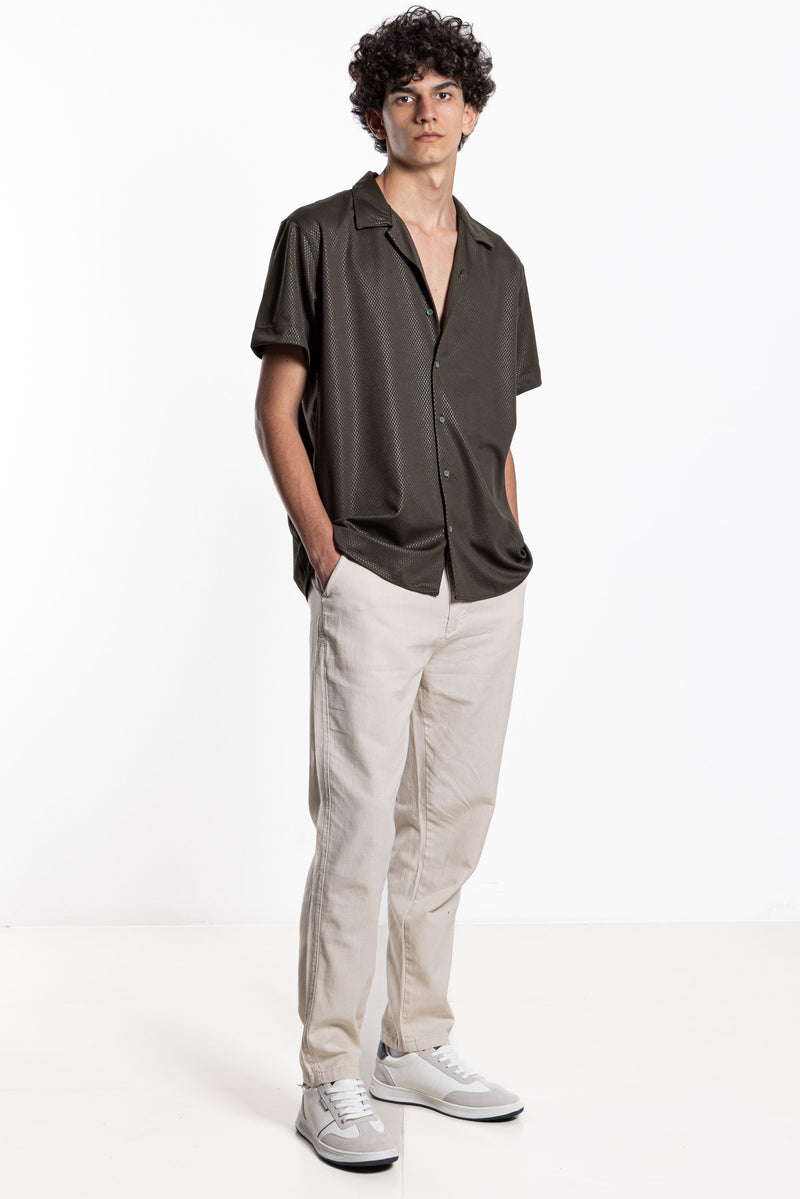JACQUARD LIGHTWEIGHT SHIRT