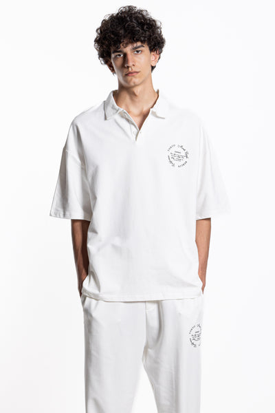 PRINTED POLO SHIRT SET