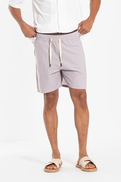 LINEN JOGGER SHORTS