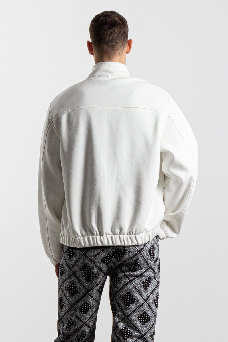 OVERSIZED JACKET WITH TAB COLLAR