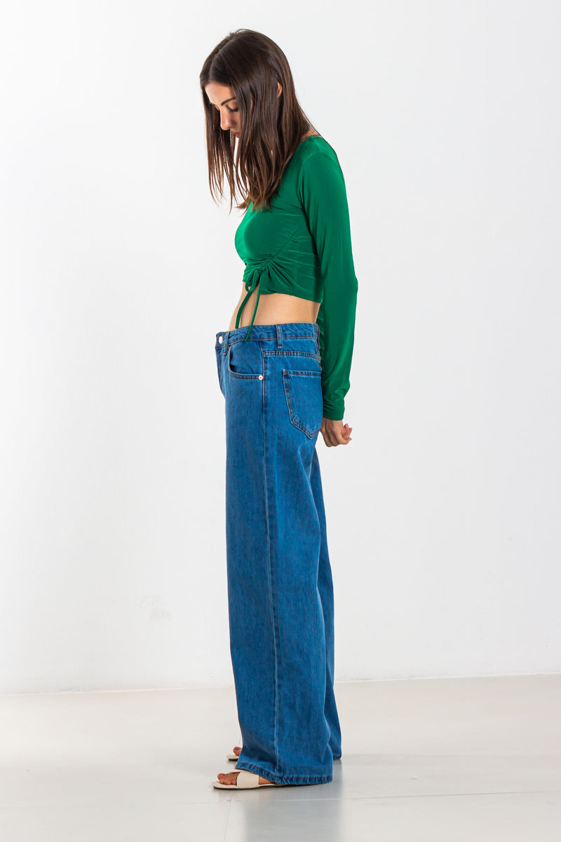 DETAILED CROP TOP