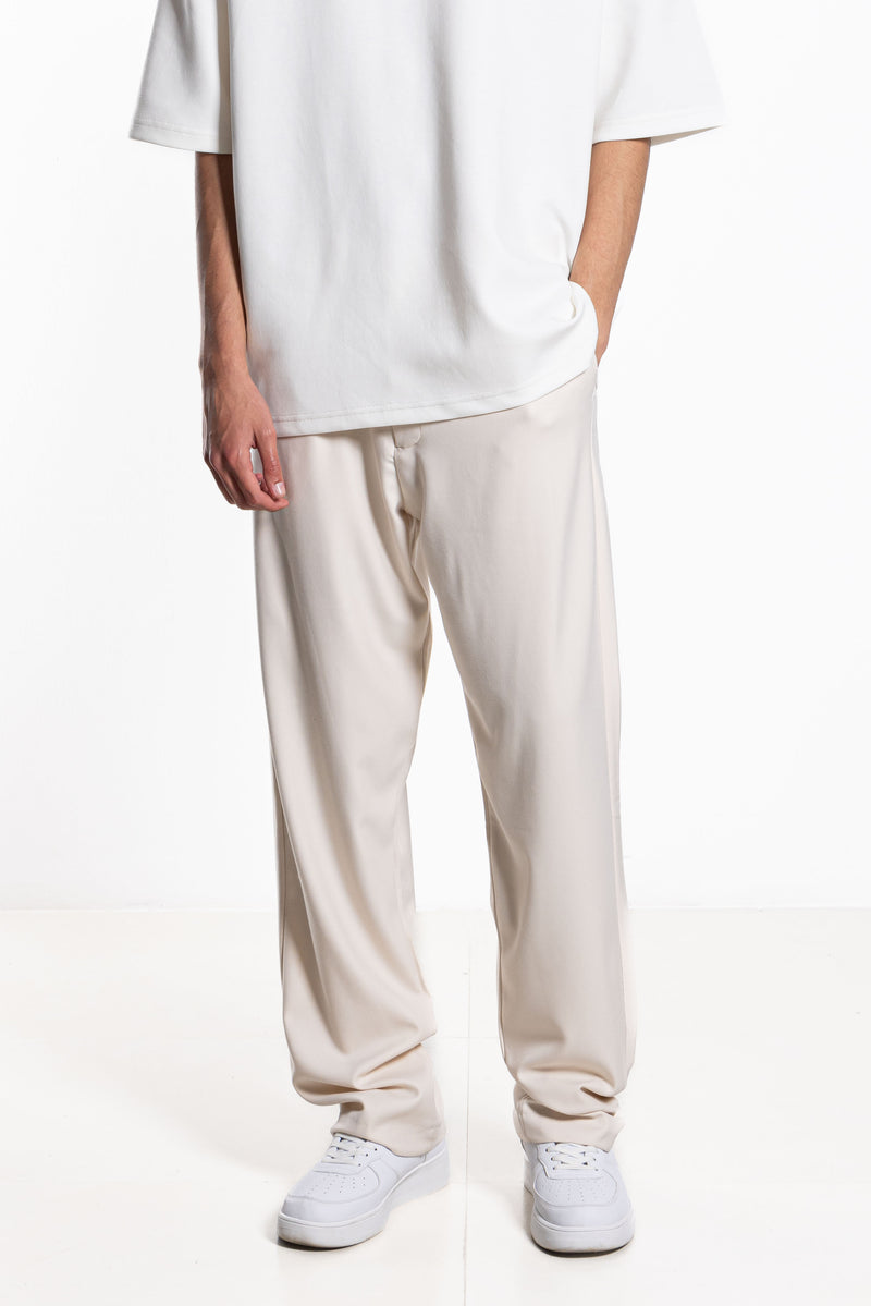 SOFT TEXTURED TROUSERS