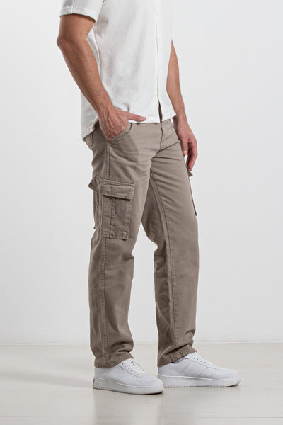 RELAXED FIT CARGO TROUSERS