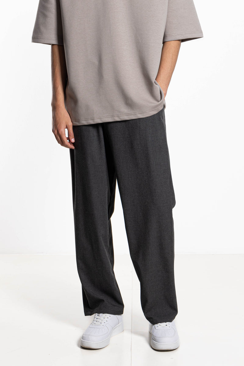 RELAXED FIT JOGGER WAIST TROUSERS