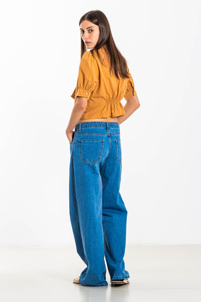 FRONT KNOT CROP TOP