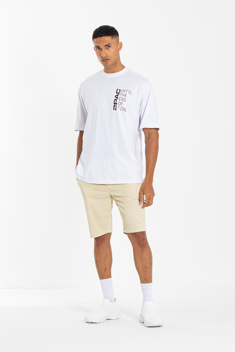 2PAC CONTRAST PRINTED T-SHIRT
