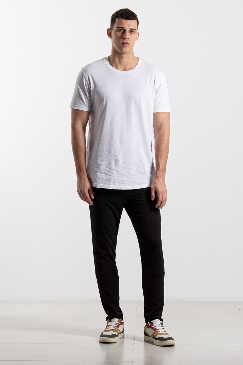SLIM FIT JOGGER WAIST TROUSERS