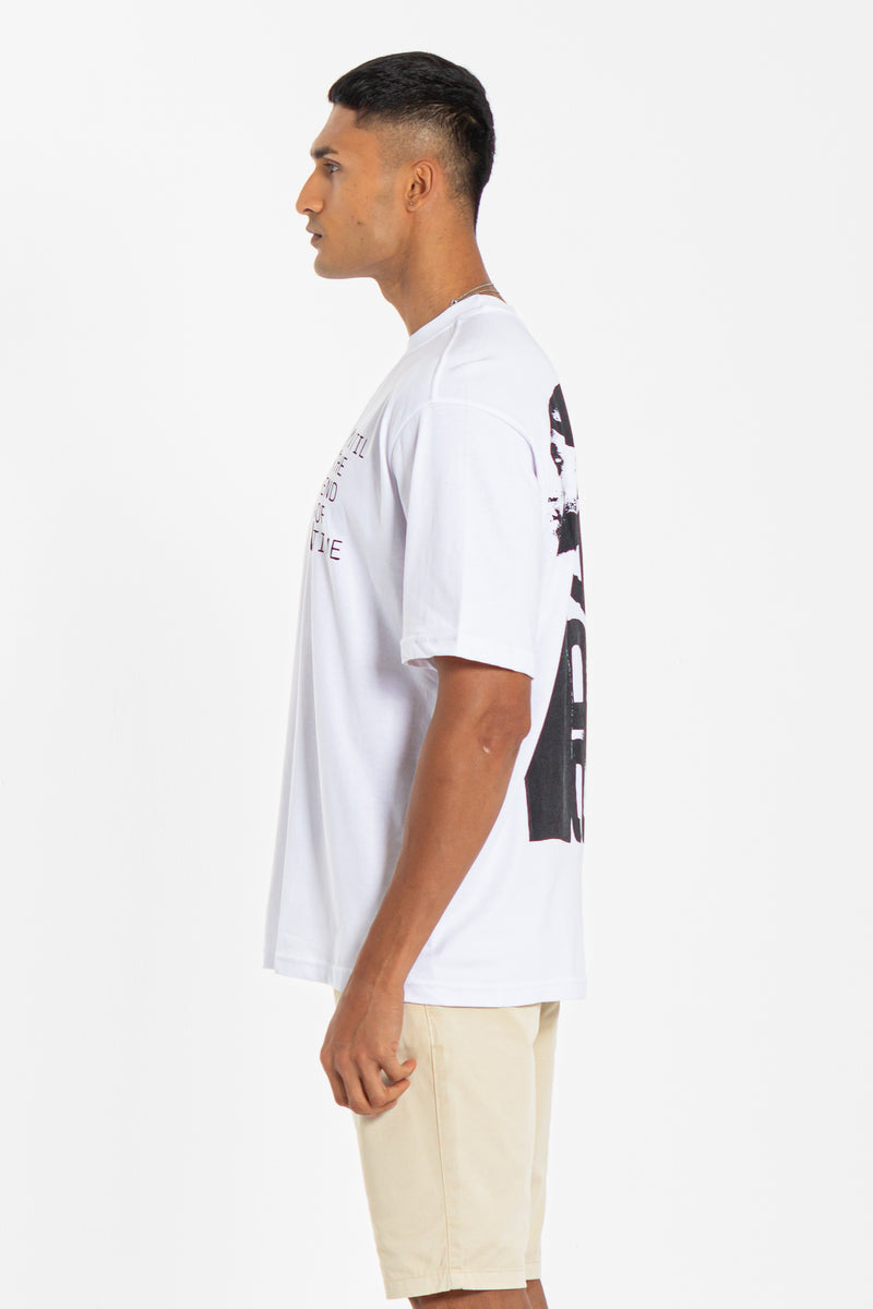 2PAC CONTRAST PRINTED T-SHIRT