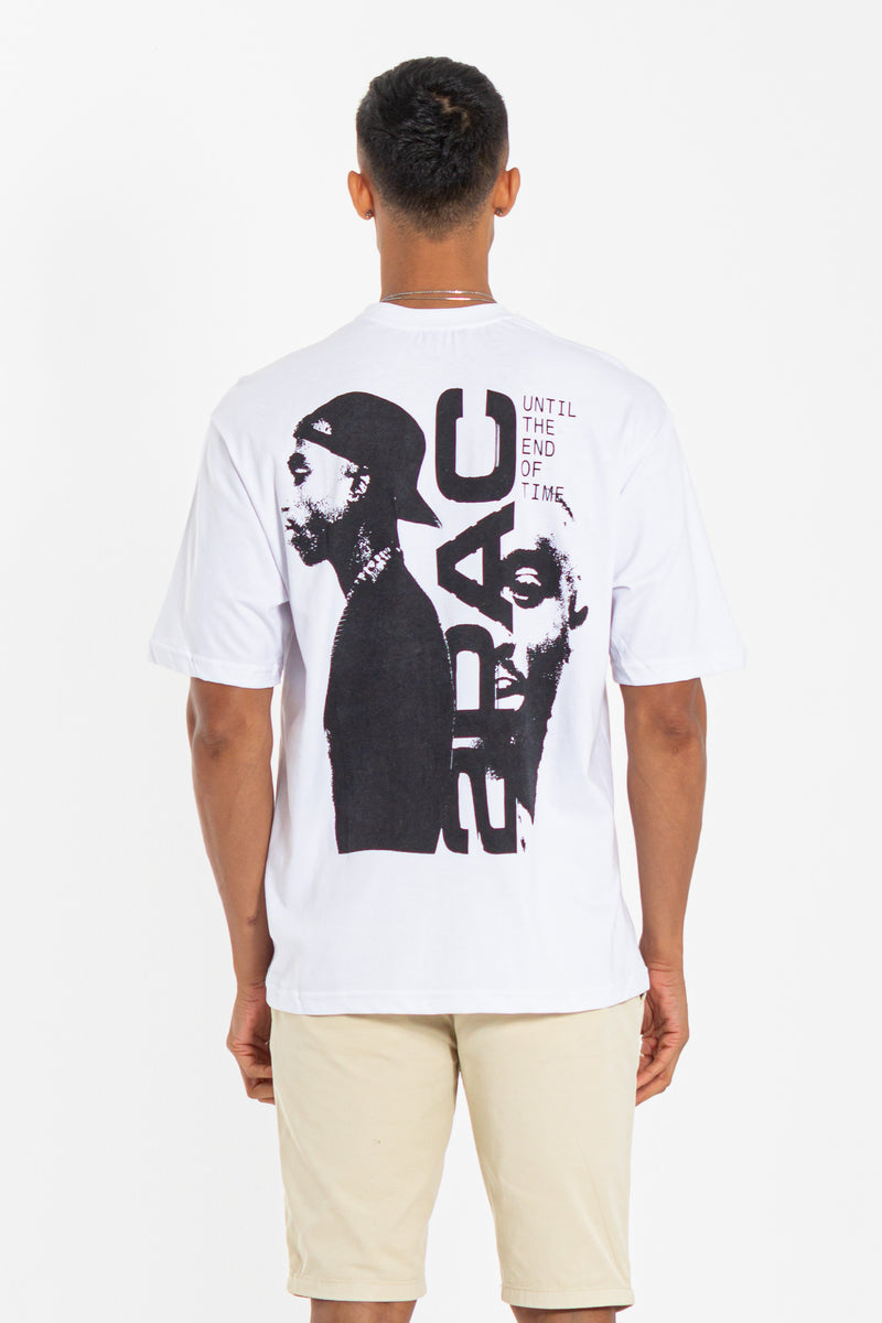 2PAC CONTRAST PRINTED T-SHIRT