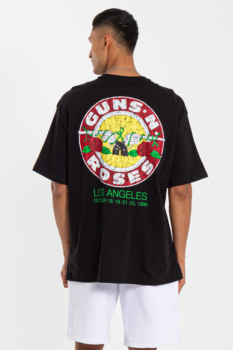GUNS & ROSES PRINTED T-SHIRT