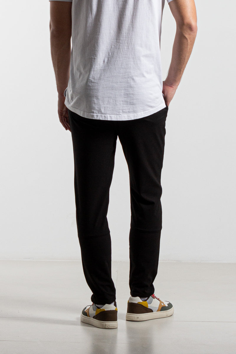 SLIM FIT JOGGER WAIST TROUSERS