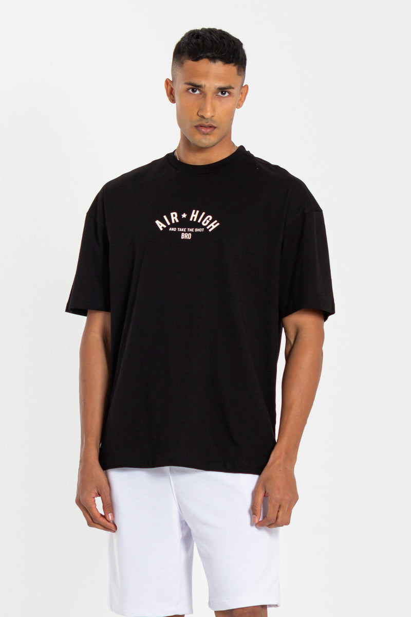 CONTRAST PRINTED T-SHIRT