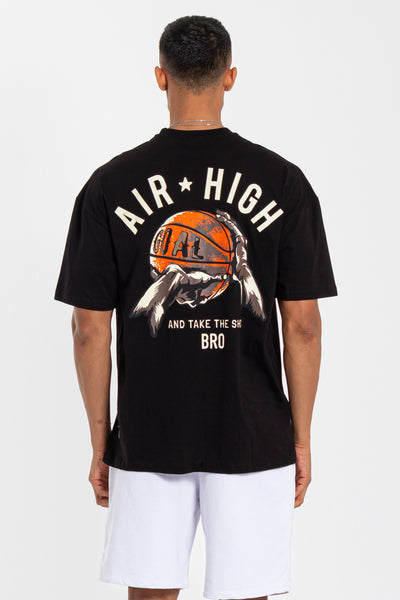 CONTRAST PRINTED T-SHIRT
