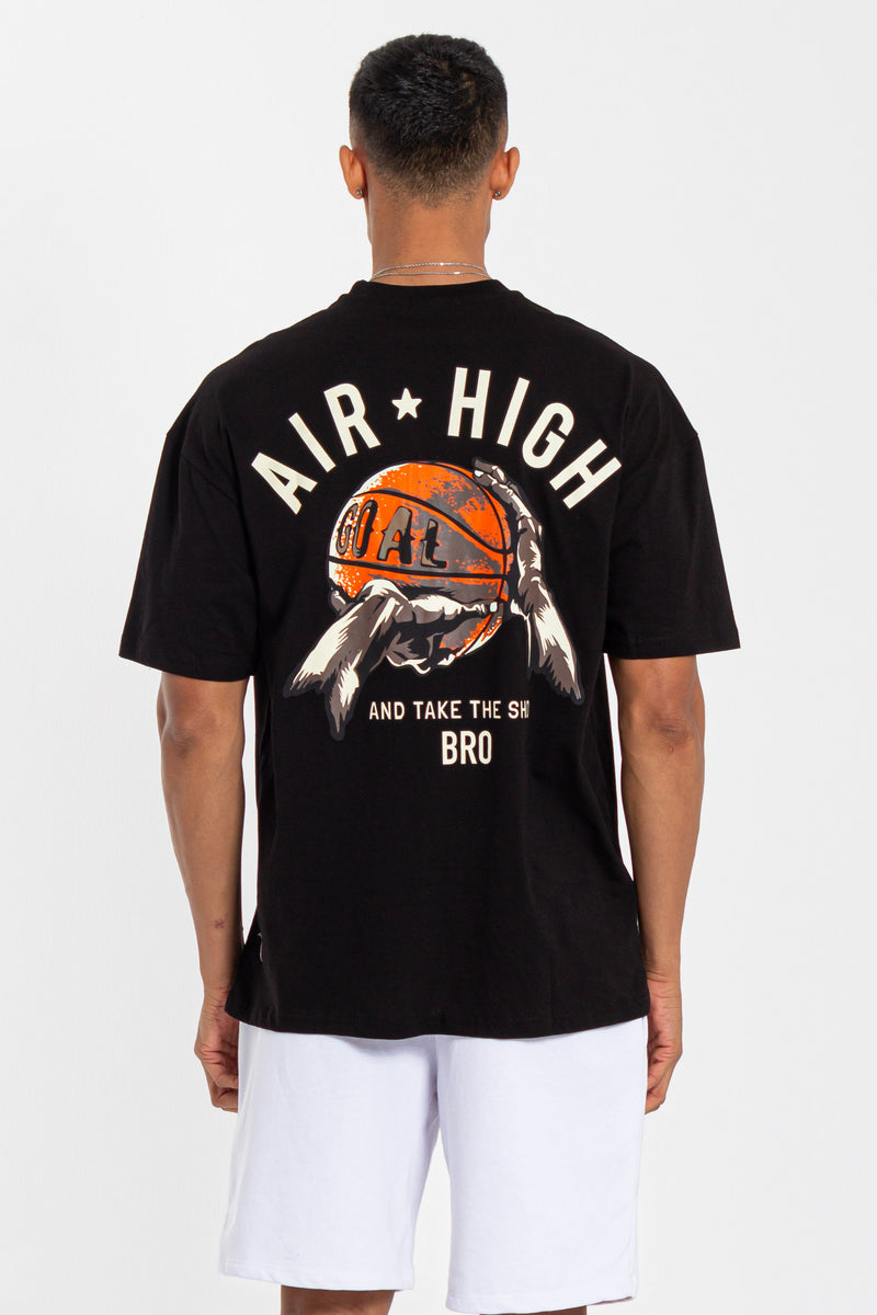 CONTRAST PRINTED T-SHIRT