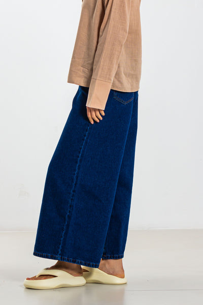 HIGH WAIST WIDE LEG JEANS