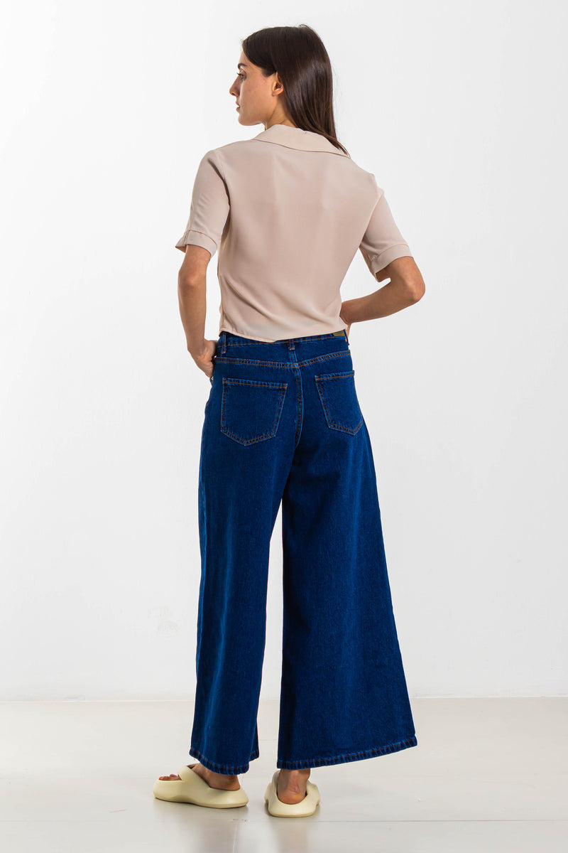 DETAILED CROPPED SHIRT