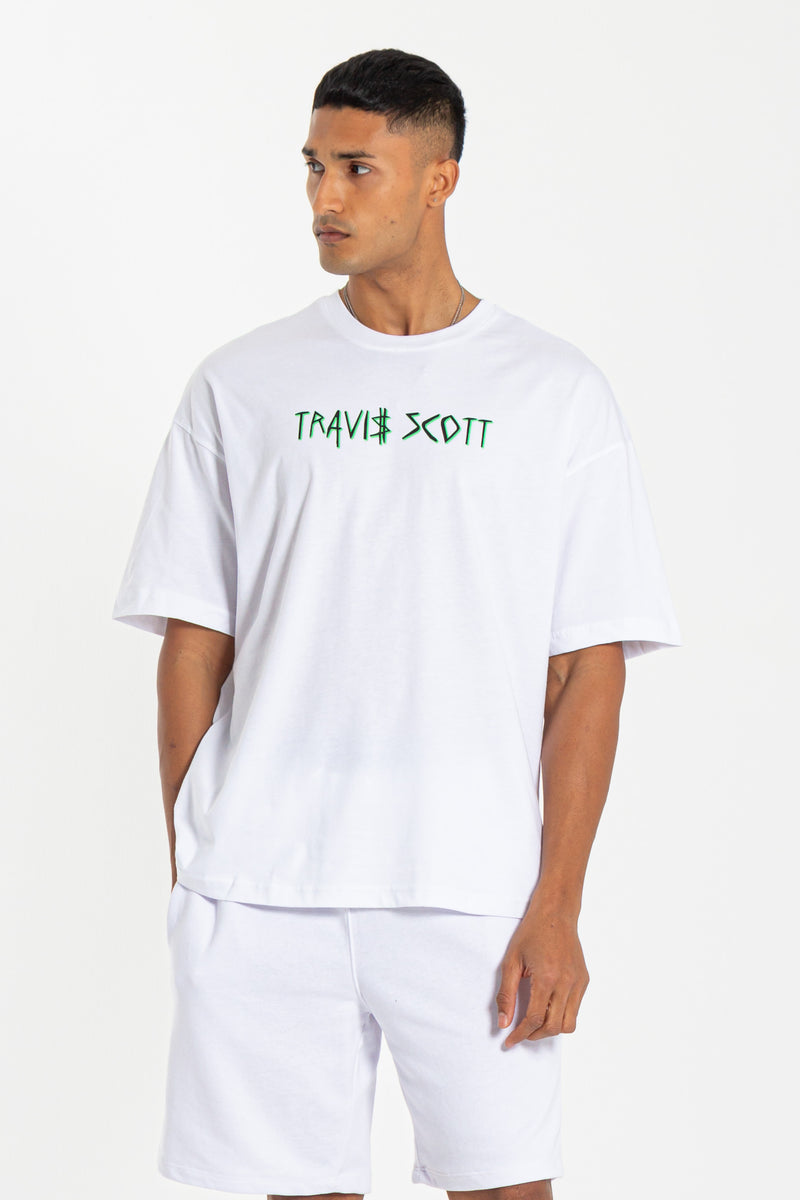 TRAVIS SCOTT PRINTED T-SHIRT