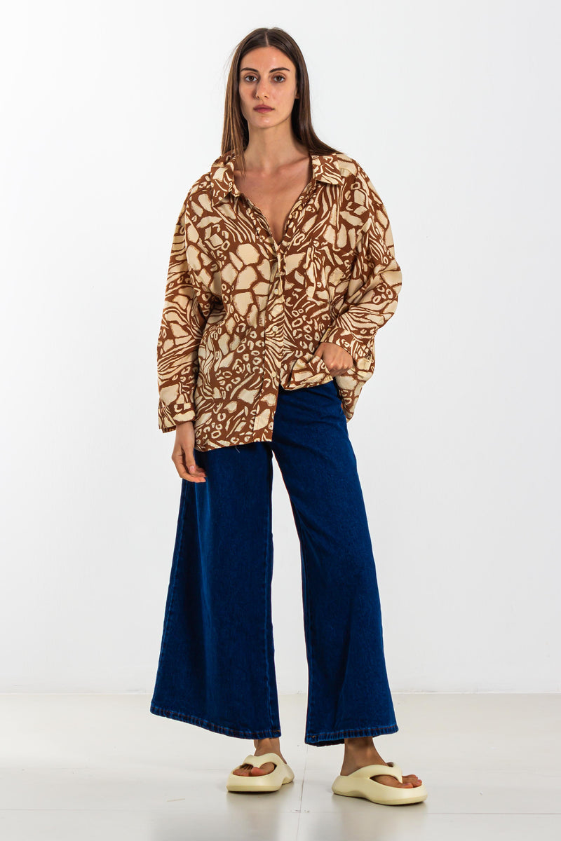 ABSTRACT PRINT SHIRT