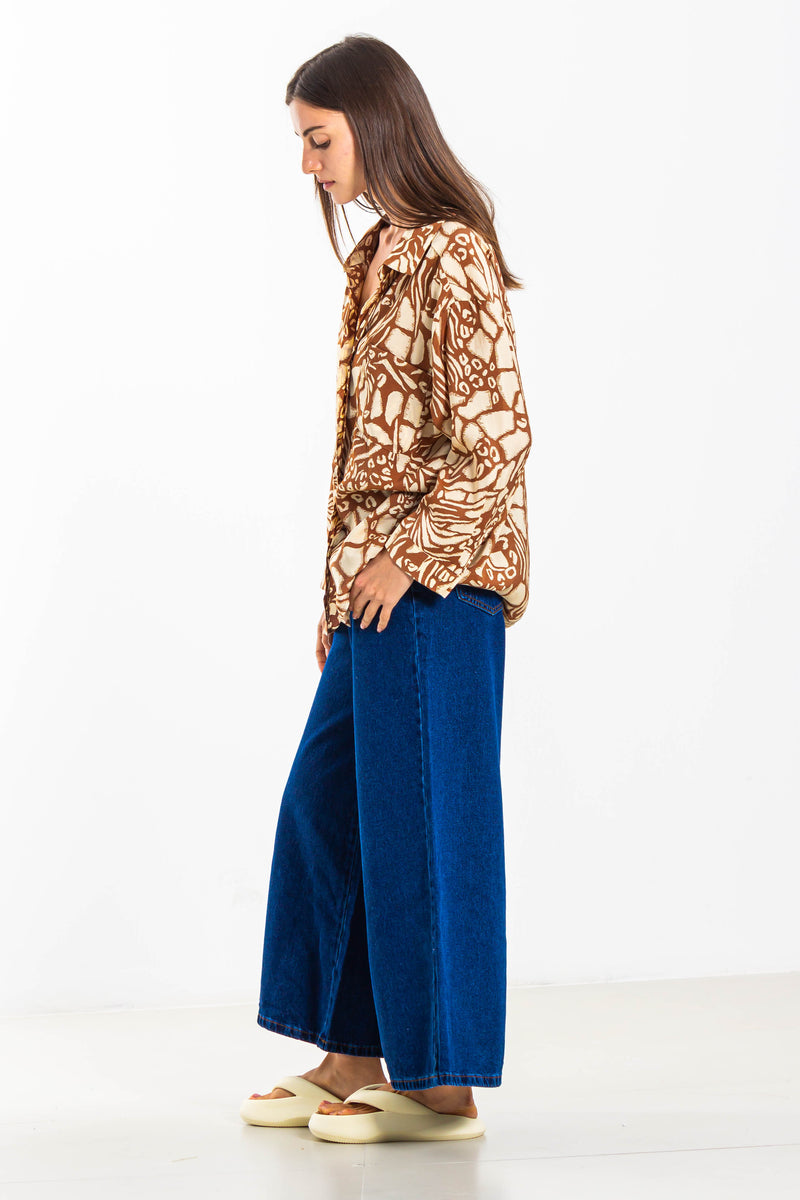 ABSTRACT PRINT SHIRT
