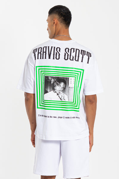 TRAVIS SCOTT PRINTED T-SHIRT