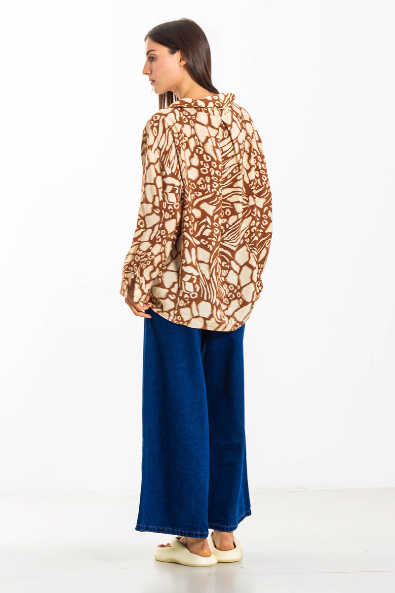 ABSTRACT PRINT SHIRT