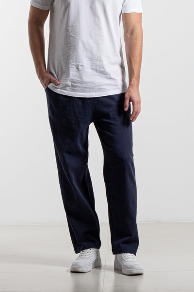 TEXTURED STRAIGHT FIT JOGGERS