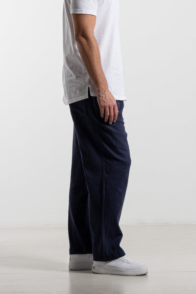TEXTURED STRAIGHT FIT JOGGERS