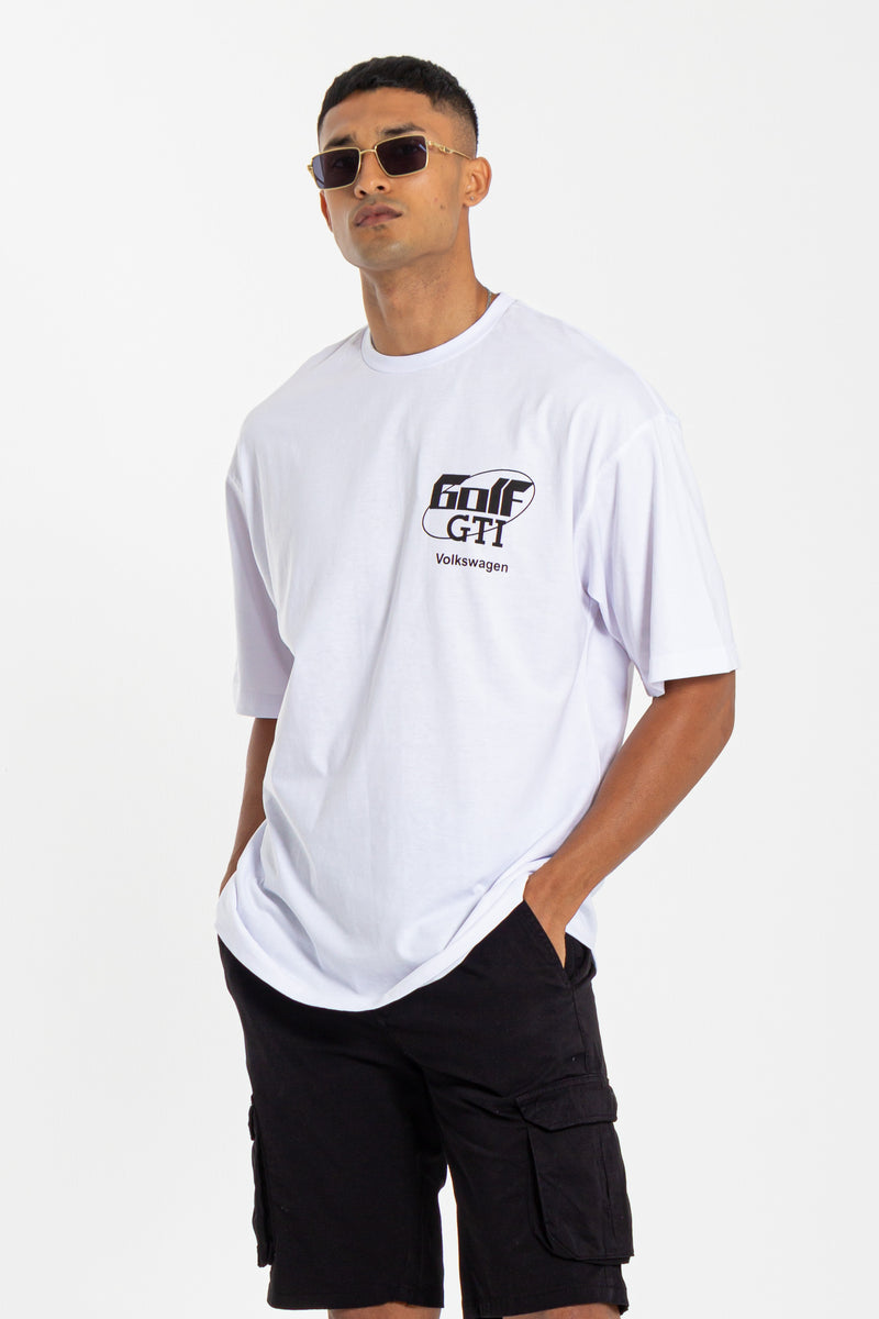 GOLF GT CONTRAST PRINT T-SHIRT