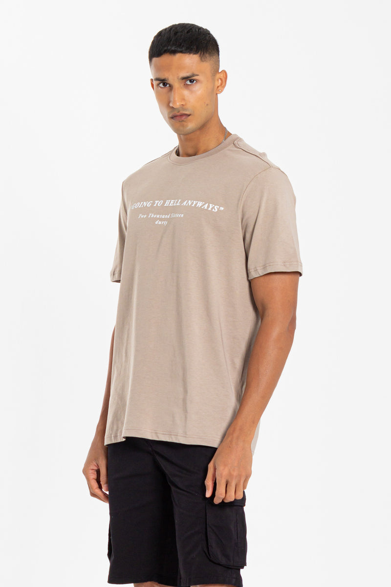 SLOGAN PRINT T-SHIRT