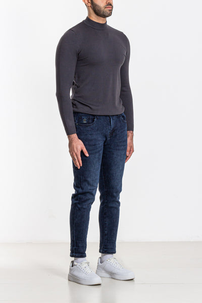 KNIT HIGH NECK SWEATER